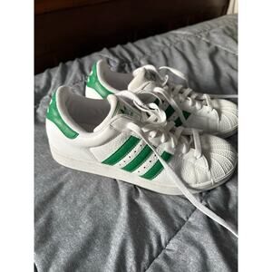 Adidas Vintage Women’s Fairway Green Superstar 2 Sneakers original
